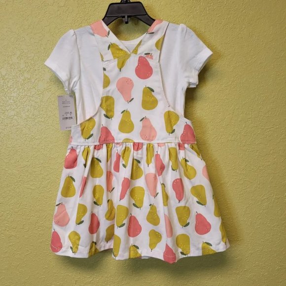 NWT Carters Pear Dress- various sizes - Picture 2 of 3